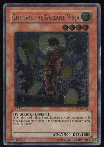 Goe the gallant ninja - goe,