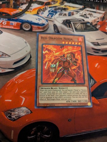 Red dragon ninja - yu-gi-oh!,