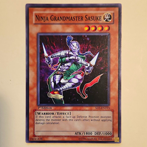 Ninja grandmaster - yu-gi-oh!,