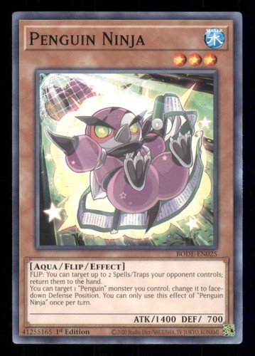 Pinguino ninja bode - ninja, bode-en025