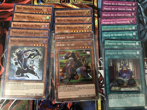 Mazzo carte yugioh ninja - di,