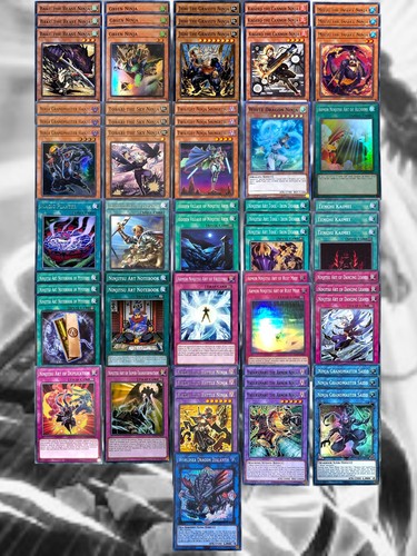 Yugioh mazzo ninjitsu - yugioh!, art