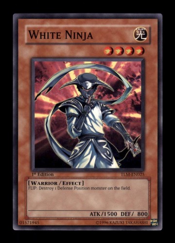 White ninja tlm en025 common - white,