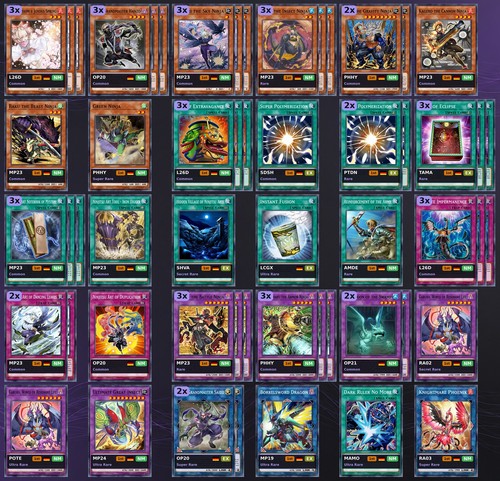 Ninja deck hanzo - yu-gi-oh!,