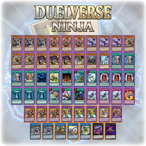 Mazzo ninja carte yugioh - 55,